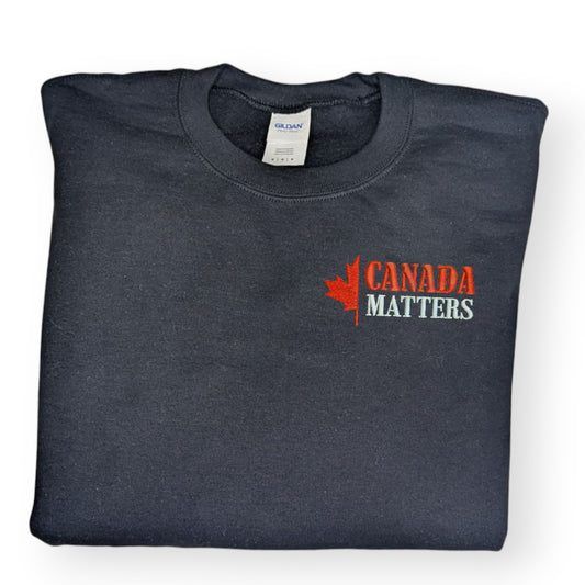 Canada Matters Crewneck